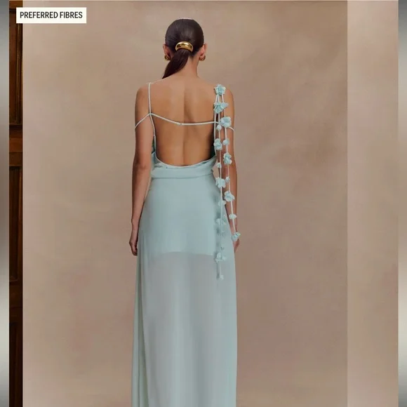 Meshki White Maxi Dress - Picture 2 of 7